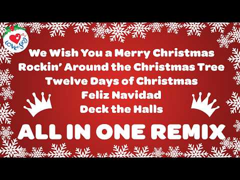 Best Christmas Medley with Lyrics 💃❤️✨ Merry Christmas