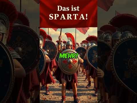 Das ist Sparta! Die brutale Wahrheit über Sparta #Sparta #historyfactsshorts