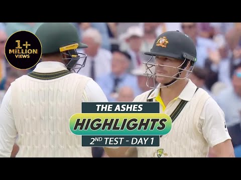 2nd Test - Day 1 | Highlights | The Ashes | England vs Australia | 28th June 2023