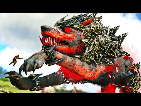 ARK SUPER MODS - I TAMED THE COLOSSAL 100 BILLION WOLF!? - ARK SURVIVAL EVOLVED
