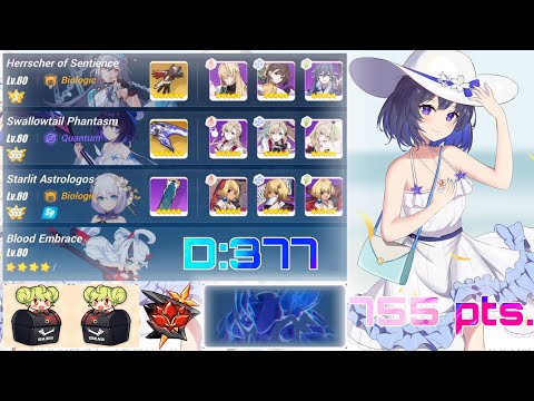 [Honkai Impact 3 SEA] EX Abyss RL (D377) - Couatl: Revenant (755 pts.) HS SP SA BE (▰˘◡˘▰)