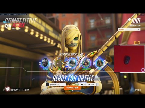 17K HEAL! Gale Adelade Top 500 Ana - Overwatch 2 Season 4 Gameplay