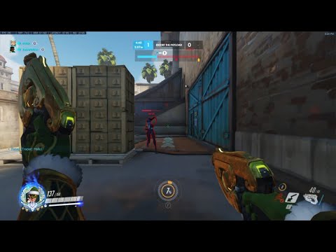 Overwatch Tracer God Kabaji Doesnt Need Pulse Bomb At All -Sick Carry-