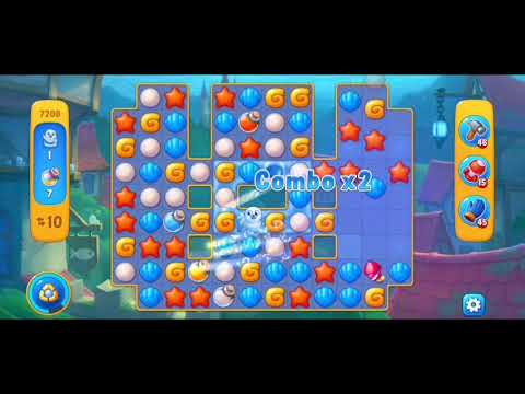 Fishdom 7208 Level - NO 💣🧨💥