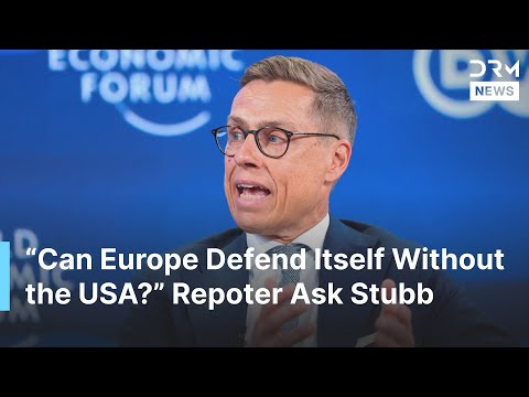 “Can Europe Fight Without America?” — Reporter Challenges Finland’s Stubb Over Trump Pressure | AQ1B