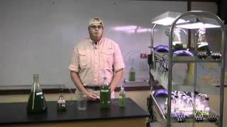 preview picture of video 'Growing algae for fuel: Supplies'
