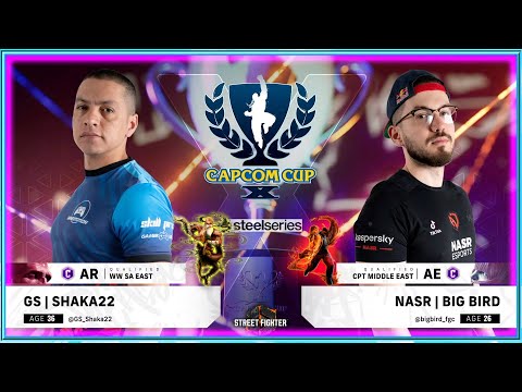 SF6 - SHAKA22 (DHALSIM) VS BIG BIRD (RASHID) CAPCOM CUP X - DAY 2