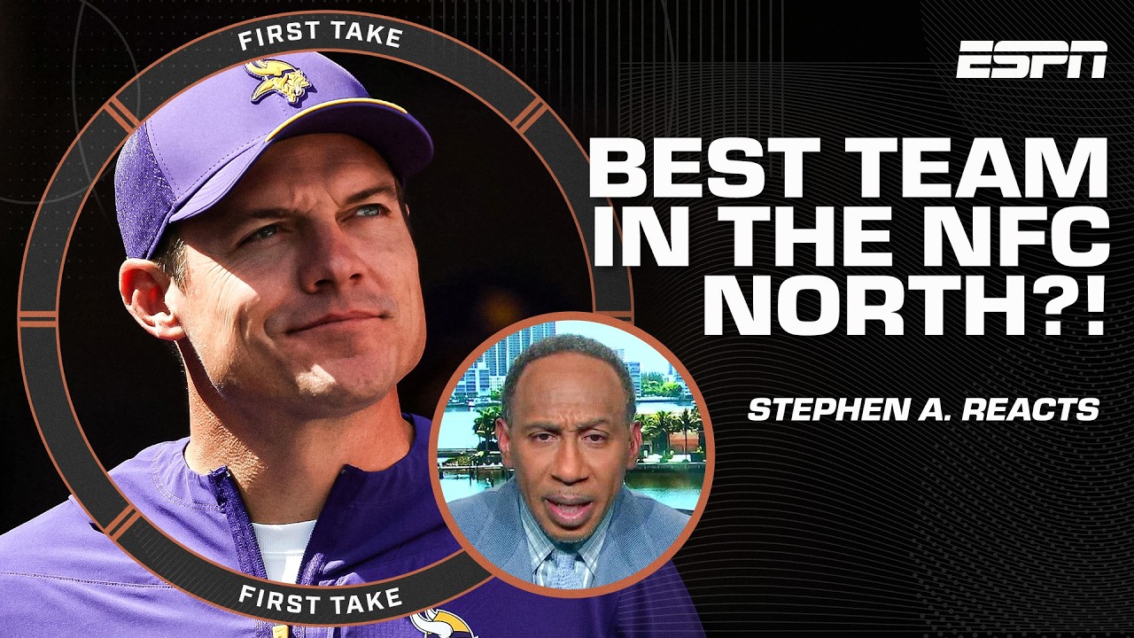 ‘THEIR DEFENSE IS ELITE!’ 🔥 Stephen A. says Vikings are NFC North’s BEST team | First Take