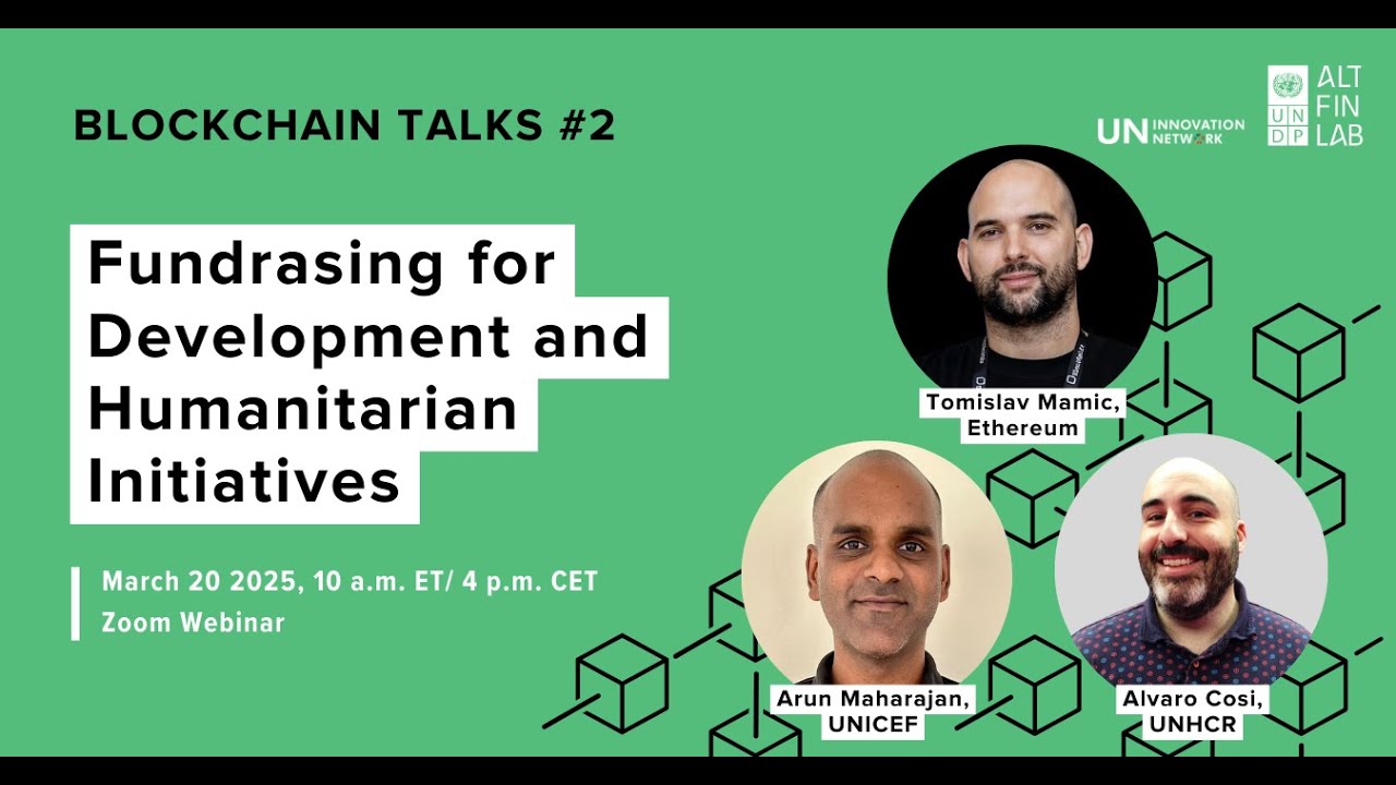Blockchain Talks #2: Web3 Fundrasing for Development and Humanitarian Initiatives