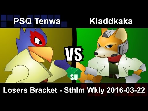 PSQ Tenwa (Falco) vs Kladdkaka (Fox) - Winners Bracket Sthlm Wkly 2016-03-22