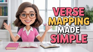 How I Verse Map (A Beginner's Guide) #versemapping #bibletime