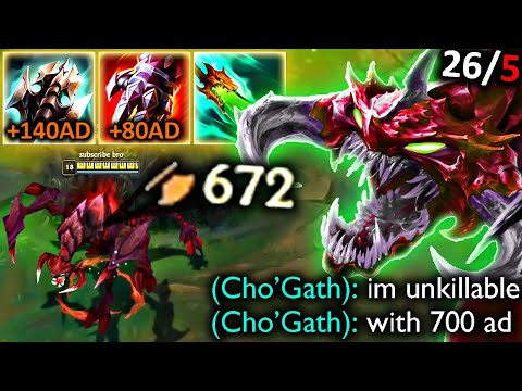 MAXIMUM AD CHO'GATH IS TOO BROKEN (670 AD, 8000 HP)