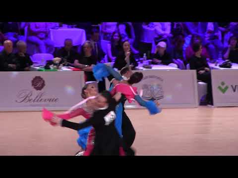 Sverre & Ronja, European Ch.ship, Salaspils 2019, Slowfox