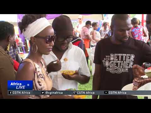 Bakers showcase a variety of confectioneries at the Kampala Cake Fair