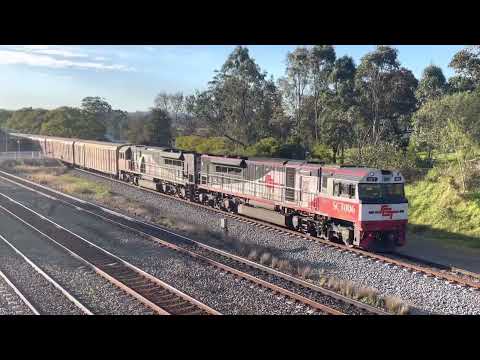 SCT Logistics SCT006 & SCT014 with 4BM4 through East Maitland - 23/6/22