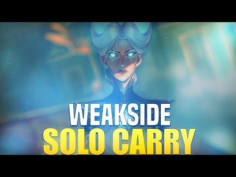 CAMILLE CAN EASILY 1V9 SOLO CARRY AS WEAKSIDE!