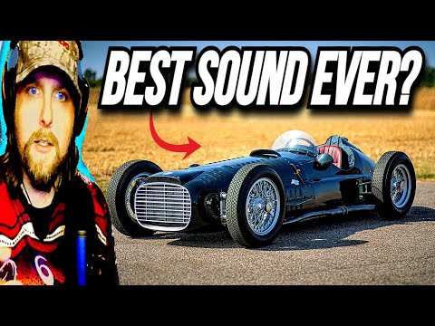 NASCAR Fan Reacts to the Legendary BRM V16 Mk2 - Pure Sound