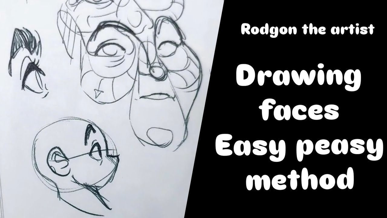Let’s learn how to draw heads today !