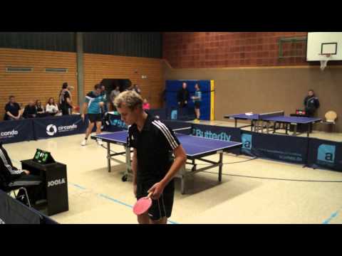 Bezirksklasse 2014/2015 TTC Aichtal - TTF Neuhausen II: Stiefel vs. Heß