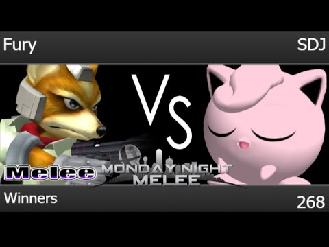 MNM 268 - Fury (Fox) vs SDJ (Jigglypuff) Winners - Melee