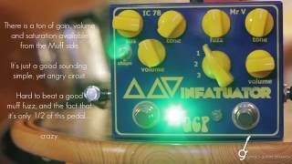 Video thumbnail for Green Carrot Pedal Infatuator Fuzz [Mike Vennart / Oceansize] by Greg's Guitar Lessons