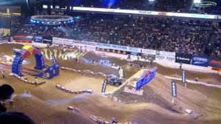 preview picture of video 'Supercross Herning - Freestyle 2015'
