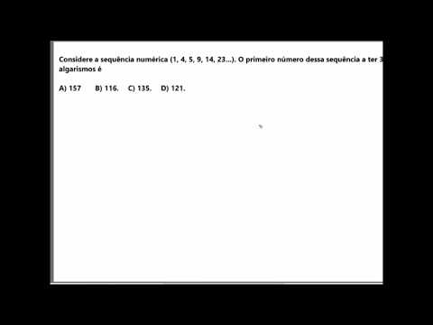 Raciocínio Lógico-Sequência Lógica