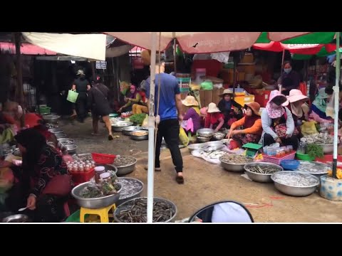 So amazing street food show in Kampot Market