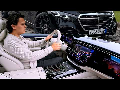 Thumbnail for NEW 2027 S Class V8 | FULL Drive Review Mercedes S Class Interior Exterior Infotainment