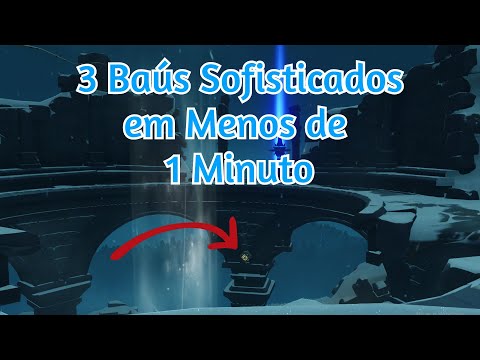 3 Baús Sofisticados em Menos de 1 MINUITO - Genshin impact-