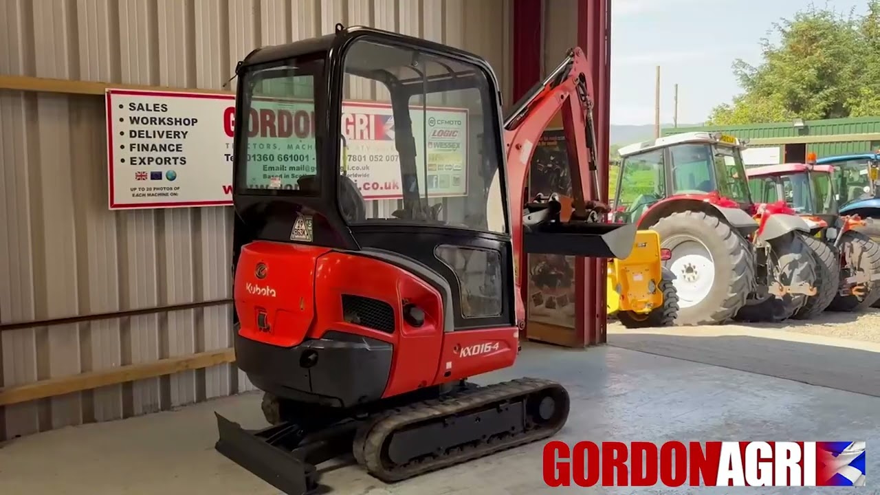 Kubota KX016-4 Mini Excavator