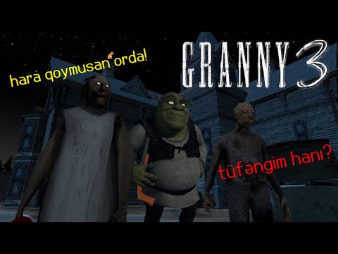 PÜRRƏNGİNİN PADVALINDAN QAÇDIQ?! | Granny 3