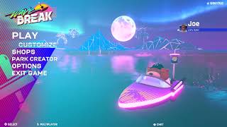 Wave Break (The Game) - SKATEBOATING! (Full Release Campaign - Briny's Boatyard)