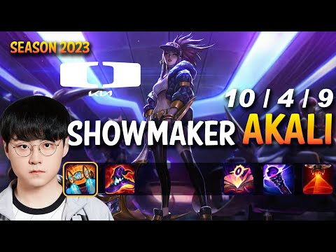DK Showmaker AKALI VS AZIR Mid - Patch 13.14 KR Ranked