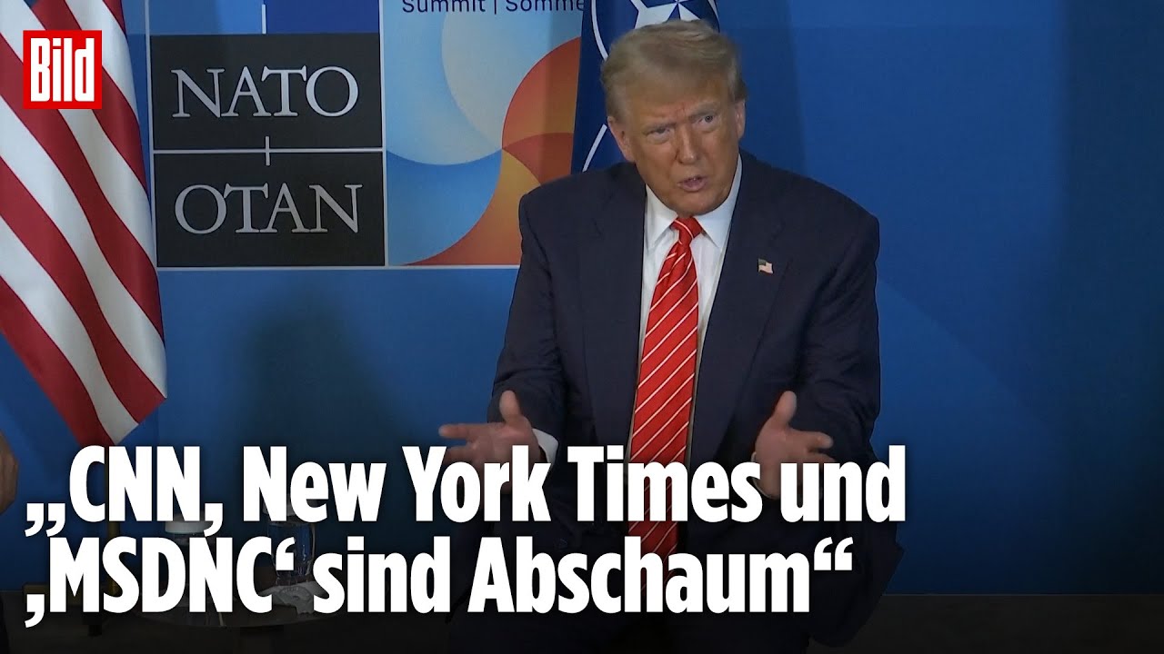 Trump-Aufruhr bei NATO-Gipfel: Iran-Angriff wie Hiroshima?