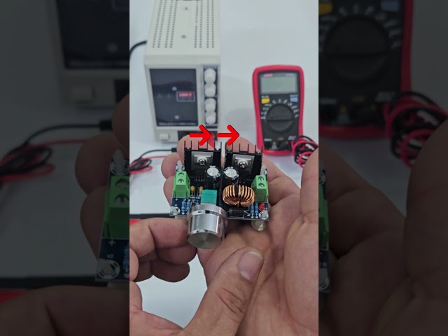 Vídeo relacionado con Zilimontt XH-M401DC - Módulo reductor para placa reguladora de voltaje CC de alta potencia XL4016E1, 8 A, 200 W, modulación, protección contra sobrecorriente y sobretemperatura, ajustable 1