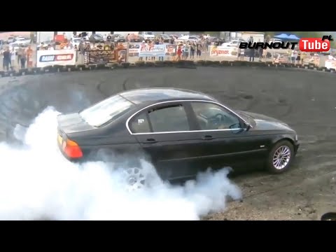 Pokaz mocy BMW E46 328 - XVIII Ogólnopolski Zlot BMW Toruń 2015