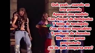 Pasodoble &quot;Cuando en una pasarela (mujer)&quot; de Los Yesterday-Chirgota Letra, lyrics y karaoke