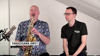 Video thumbnail for Yanagisawa AWO1 Alto Sax Review by dawkesmusic