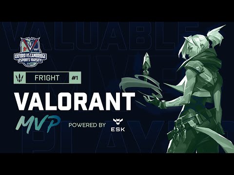 VALORANT MVP INTERVIEW | Oxford vs Cambridge ESPORTS VARSITY 2022
