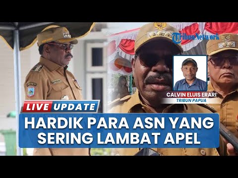 Banyak ASN saat Apel Gabungan di Nabire Papua Tengah, Bupati: Yang Malas akan Ditertibkan