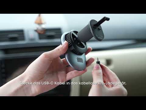 So verwendest du das Anker Prime MagSafe Car Mount Charger