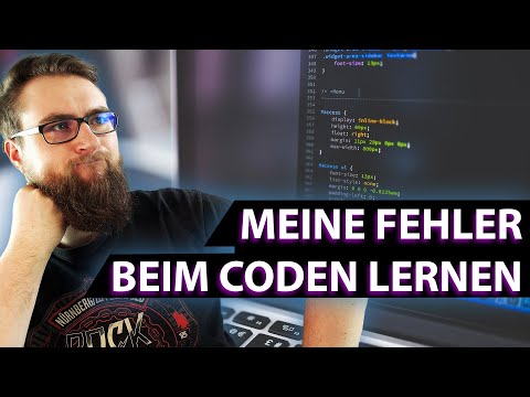 Meine Anfängerfehler | 18 Fehler von Programmieranfängern