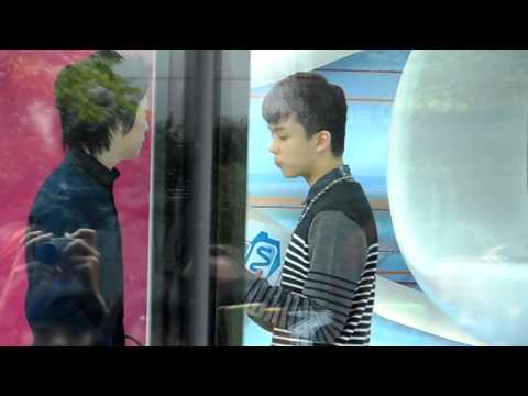 [fancam] 120927 Himchan and Youngjae at Mnet Open Wide Studio