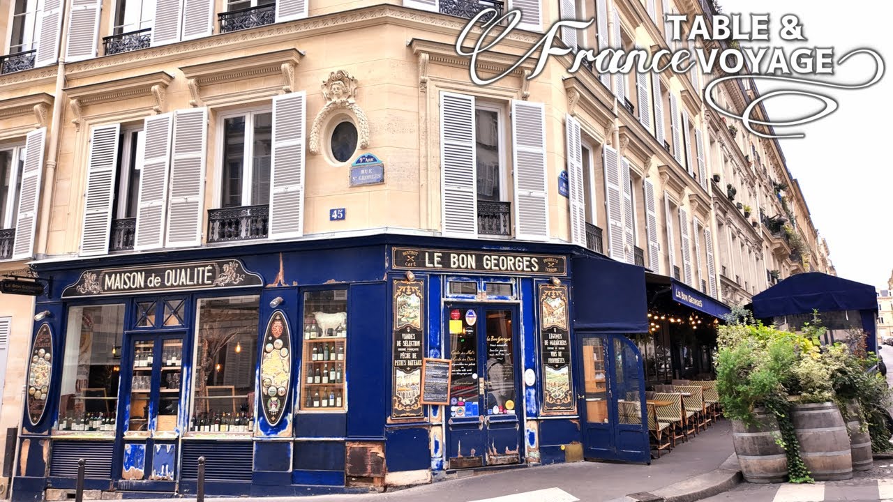 Once again in a picturesque Parisian bistro / Delicious French cuisine / Le Bon Georges