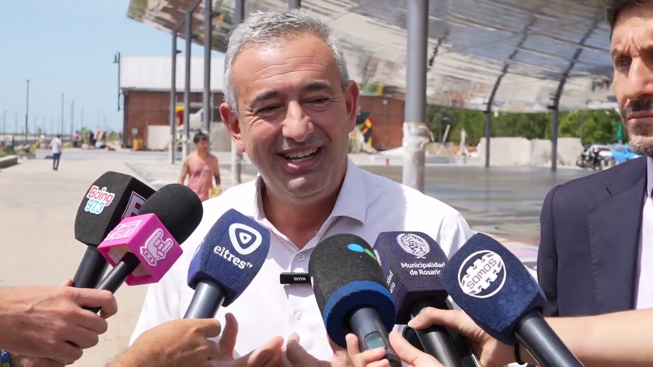 Javkin: «Es el paseo costero más lindo que tiene la Argentina»