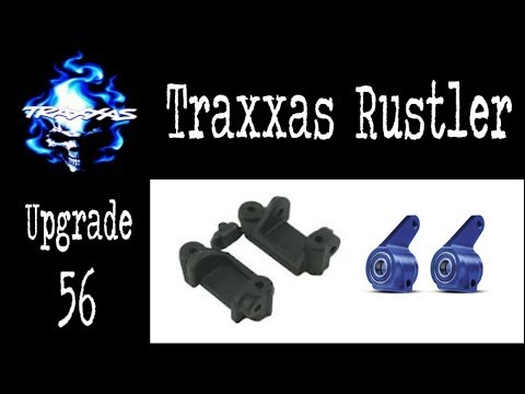 Demon - Traxxas Rustler - Level 56 Upgrade - Aluminum Steering Blocks & RPM Caster Blocks