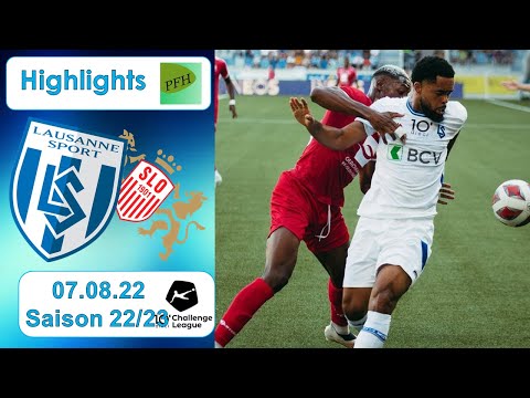 Highlights: FC Lausanne vs FC Stade - Lausanne - Ouchy (07.08.22)