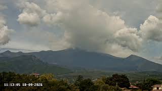 🔴 Etna Live Stream 4K S.Venerina (CT)🌋 Panoramica Vulcano|Mount Etna Volcano Eruption (Sicily,Italy) live webcam