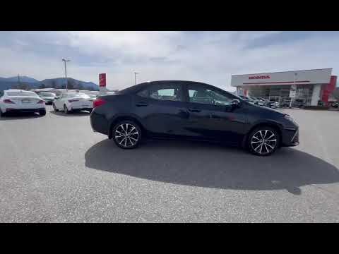 2017 Toyota Corolla 4dr Sdn CVT SE in Blue for sale at Murray Honda in Chilliwack, BC